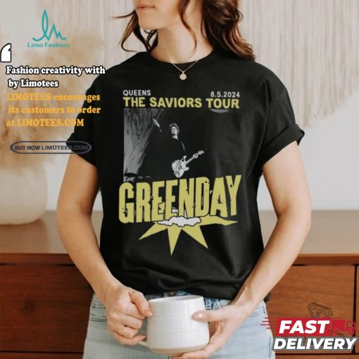 Green Day August 2024 The Saviors Tour Shirt