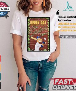 Green day aug 13 2024 wrigley field in chicago il poster shirt