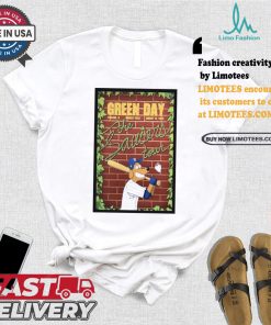 Green day aug 13 2024 wrigley field in chicago il poster shirt
