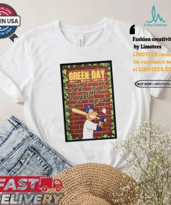 Green day aug 13 2024 wrigley field in chicago il poster shirt
