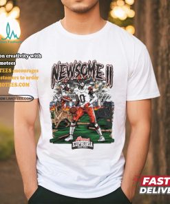 Greg Newsome II football design shirt