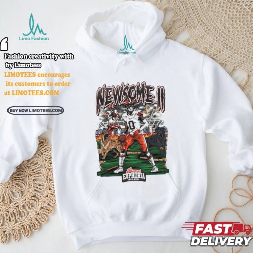 Greg Newsome II football design shirt