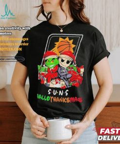 Grinch And Jack Phoenix Suns Friends HalloThanksMas Shirt