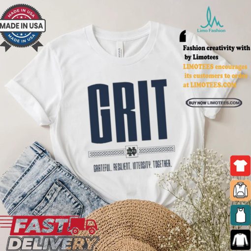 Grit Grateful Resilient Intensity Together Gold N Gritty T shirt