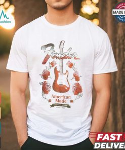 Guitar Roses Fender America Made Vintage 2024 Shirt