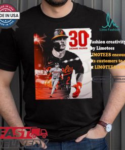 Gunnar Henderson hits the 30 HR mark for the first time in his career Shirt