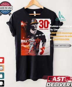 Gunnar Henderson hits the 30 HR mark for the first time in his career Shirt