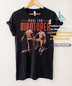 Gunnar henderson & anthony santander baltimore made for birdtober signatures shirt