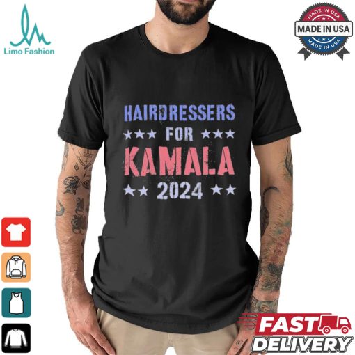 Hairdressers For Kamala 2024 Election Grab Him By Ballot T Shirt