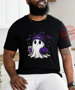 Halloween Baltimore Ravens NFL Football Fan Ghost with Pumpkin shirt Halloween Baltimore Ravens NFL Football Fan Ghost with Pumpkin shirt