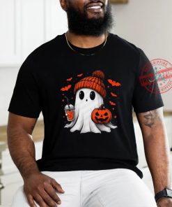 Halloween Clemson Tigers NCAA Football Fan Ghost with Pumpkin shirt