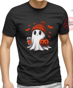Halloween Clemson Tigers NCAA Football Fan Ghost with Pumpkin shirt