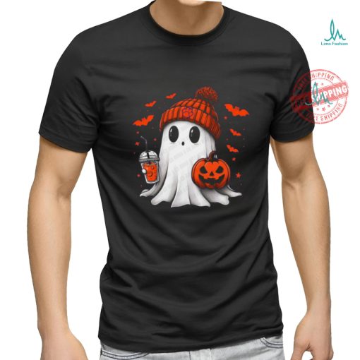 Halloween Clemson Tigers NCAA Football Fan Ghost with Pumpkin shirt