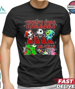 Halloween Horror Characters There’s Some In This House shirt