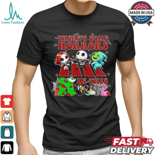 Halloween Horror Characters There’s Some In This House shirt