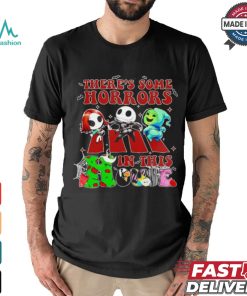 Halloween Horror Characters There’s Some In This House shirt