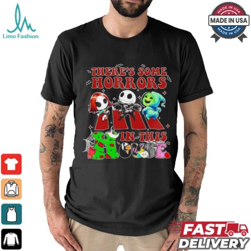 Halloween Horror Characters There’s Some In This House shirt