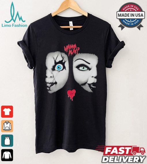 Halloween Horror Nights 2024 Chucky & Tiffany T Shirt
