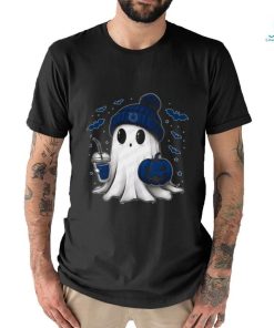 Halloween Indianapolis Colts NFL Football Fan Ghost with Pumpkin shirt