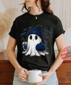 Halloween Indianapolis Colts NFL Football Fan Ghost with Pumpkin shirt