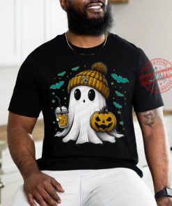 Halloween Jacksonville Jaguars NFL Football Fan Ghost with Pumpkin shirt