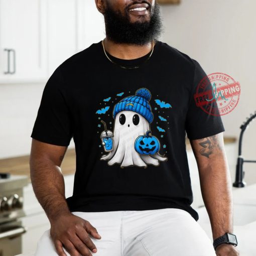 Halloween Los Angeles Chargers NFL Football Fan Ghost with Pumpkin shirt