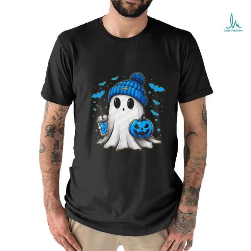 Halloween Los Angeles Chargers NFL Football Fan Ghost with Pumpkin shirt