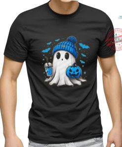 Halloween Los Angeles Chargers NFL Football Fan Ghost with Pumpkin shirt