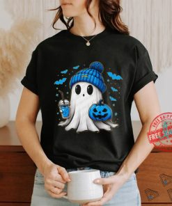 Halloween Los Angeles Chargers NFL Football Fan Ghost with Pumpkin shirt