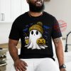 Halloween New York Giants NFL Football Fan Ghost with Pumpkin shirt