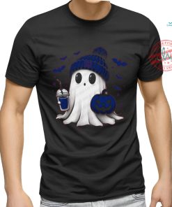 Halloween New York Giants NFL Football Fan Ghost with Pumpkin shirt