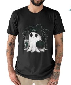 Halloween New York Jets NFL Football Fan Ghost with Pumpkin shirt, hoodie, sweater, long sleeve and tank top Halloween New York Jets NFL Football Fan Ghost with Pumpkin shirt