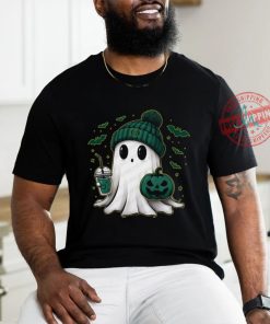 Halloween Oregon Ducks NCAA Football Fan Ghost with Pumpkin shirt