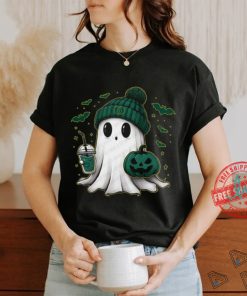 Halloween Oregon Ducks NCAA Football Fan Ghost with Pumpkin shirt