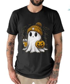 Halloween Pittsburgh Steelers NFL Football Fan Ghost with Pumpkin shirt