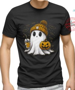 Halloween Pittsburgh Steelers NFL Football Fan Ghost with Pumpkin shirt