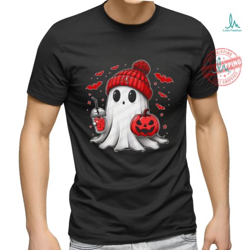 Halloween Tampa Bay Buccaneers NFL Football Fan Ghost with Pumpkin shirt