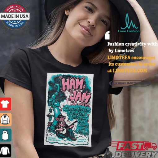 Ham Jam On August 10, 2024 At Long Lot Farm Brewery Show Poster Shirt
