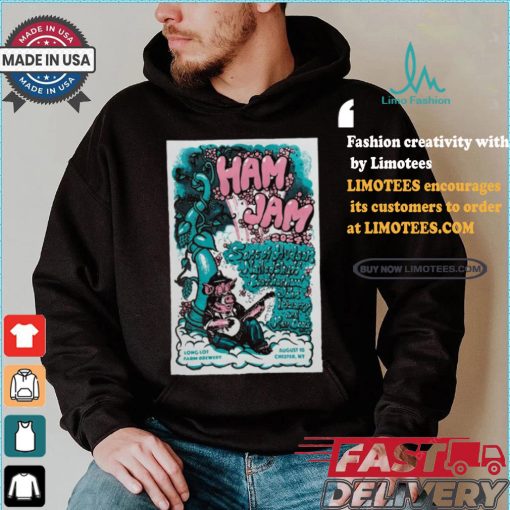 Ham Jam On August 10, 2024 At Long Lot Farm Brewery Show Poster Shirt