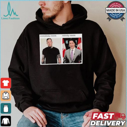 Hang Over Gang Everybody Needs Nobody Needs T shirt