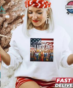 Happy Labor Day 2024 U.S Flag Shirt