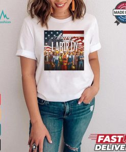 Happy Labor Day 2024 U.S Flag Shirt