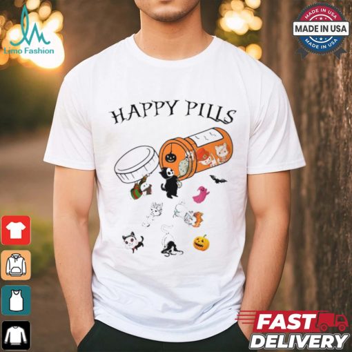 Happy Pills Halloween T Shirt