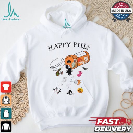 Happy Pills Halloween T Shirt