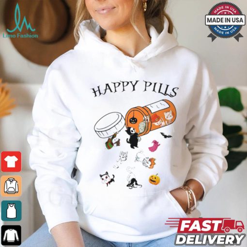 Happy Pills Halloween T Shirt