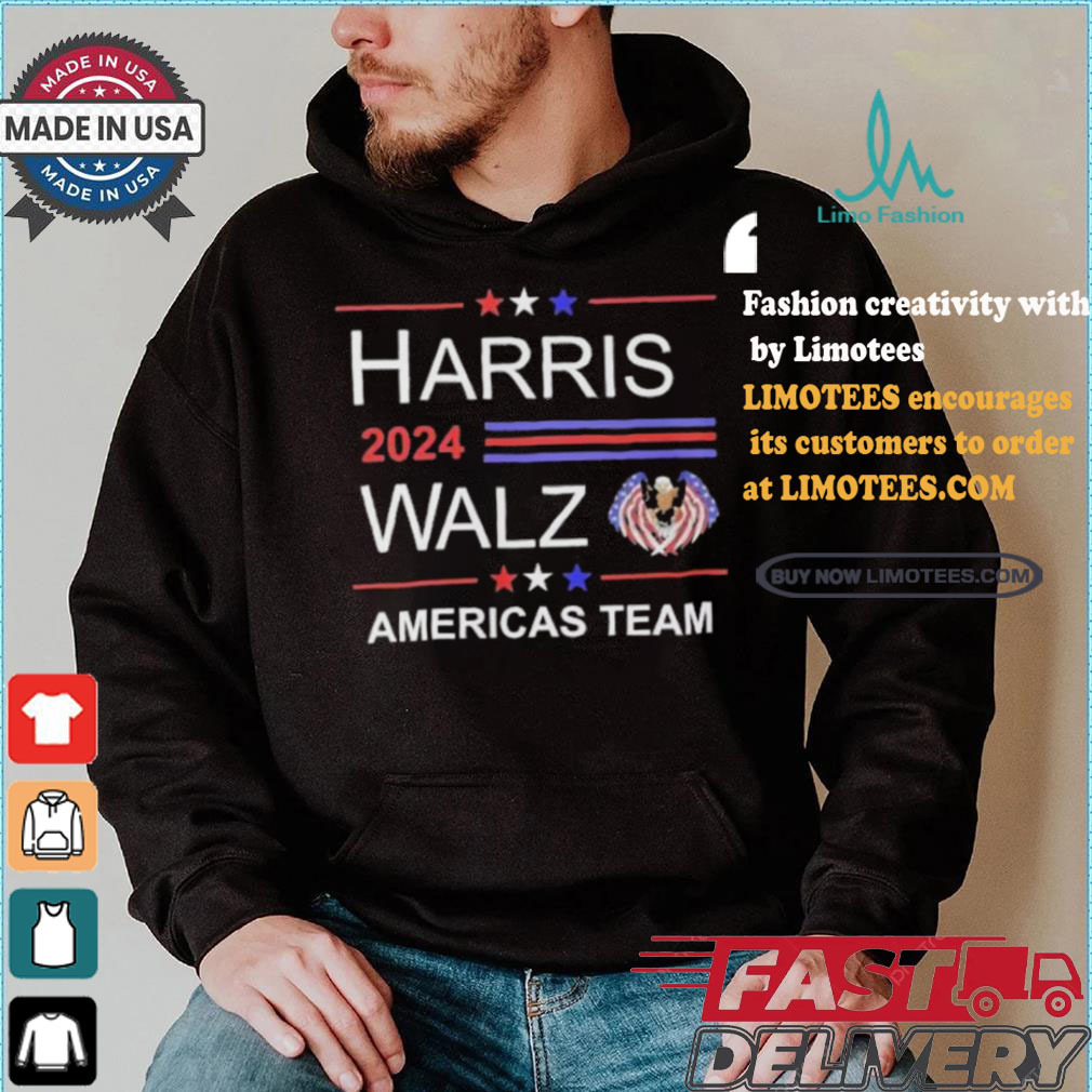 Harris 2024 Walz America’s Team Freedom American Eagle T shirt Harris 2024 Walz America’s Team Freedom American Eagle T shirt