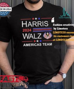 Harris 2024 Walz America’s Team Freedom American Eagle T shirt