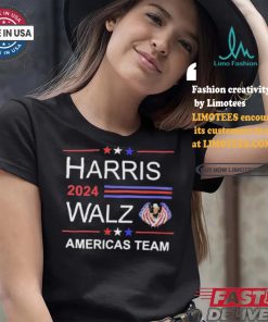 Harris 2024 Walz America’s Team Freedom American Eagle T shirt
