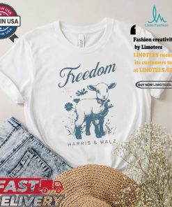 Harris And Walz Est In 2024 Sheep Freedom We’re Not Going Back T shirt