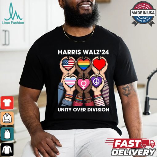 Harris Waltz 2024 Unity Over Division President T Shirt